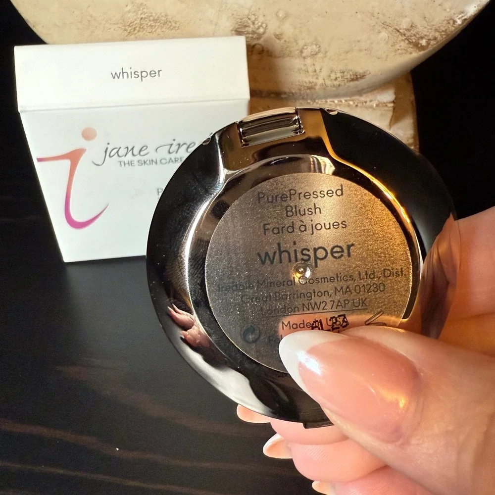 Jane Iredale‎ PurePressed Blush Whisper Mineral Makeup Compact 2.8g New in Box